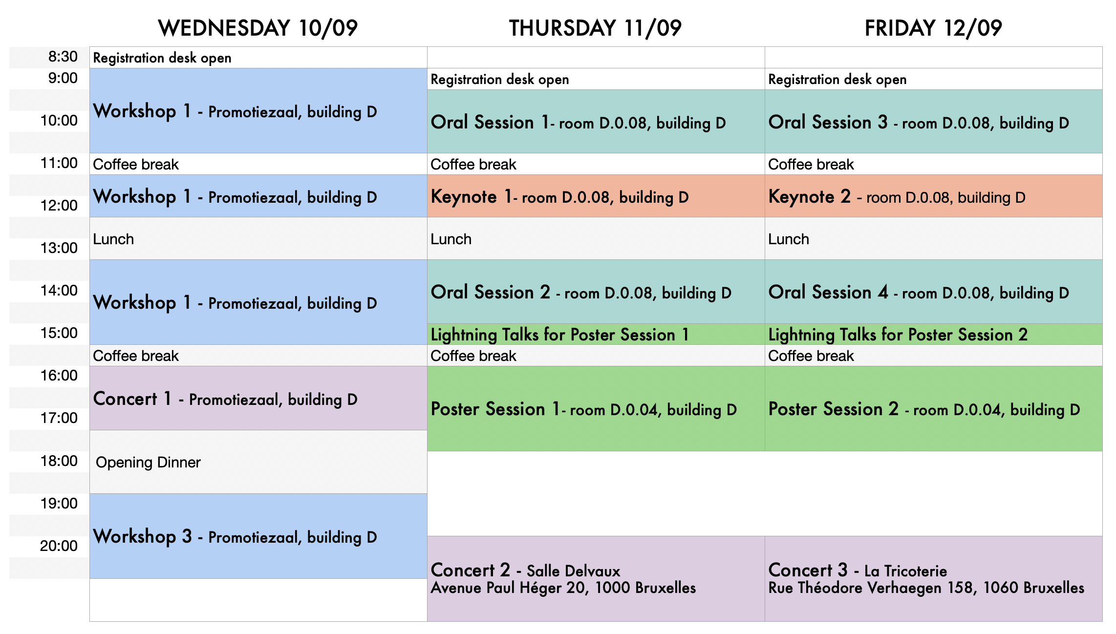 Conference program